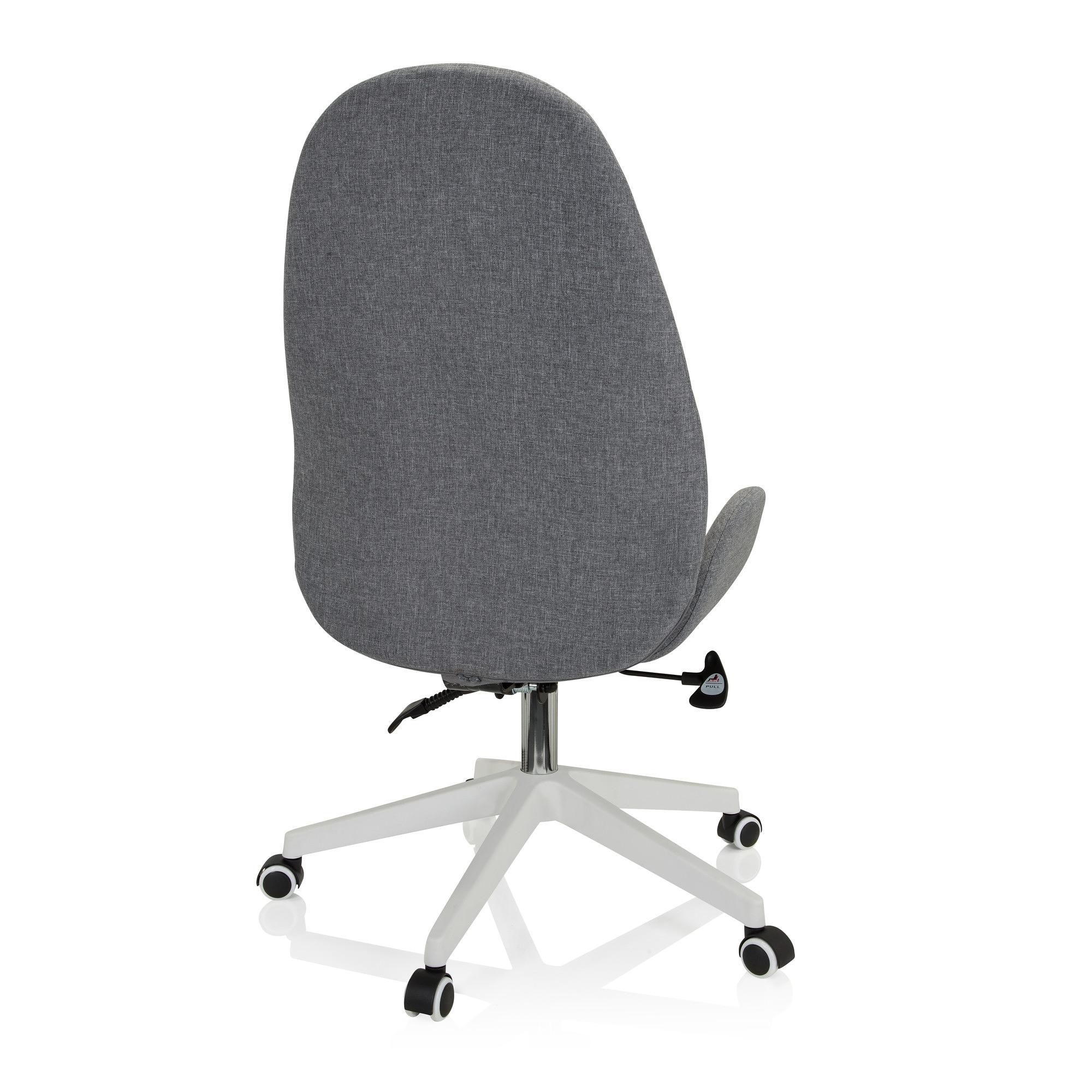 AVEA I Swivel office chair with casters Fabric Gray 8