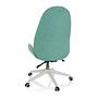 AVEA I Swivel office chair with casters Fabric Aqua 9