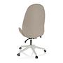 AVEA I Swivel Office Chair with Casters Fabric Beige 9