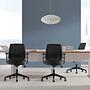 CHESTER Office chair Swivel with wheels Fabric Black 5