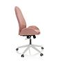 AVEA Office Chair Swivel with Wheels Pink 6