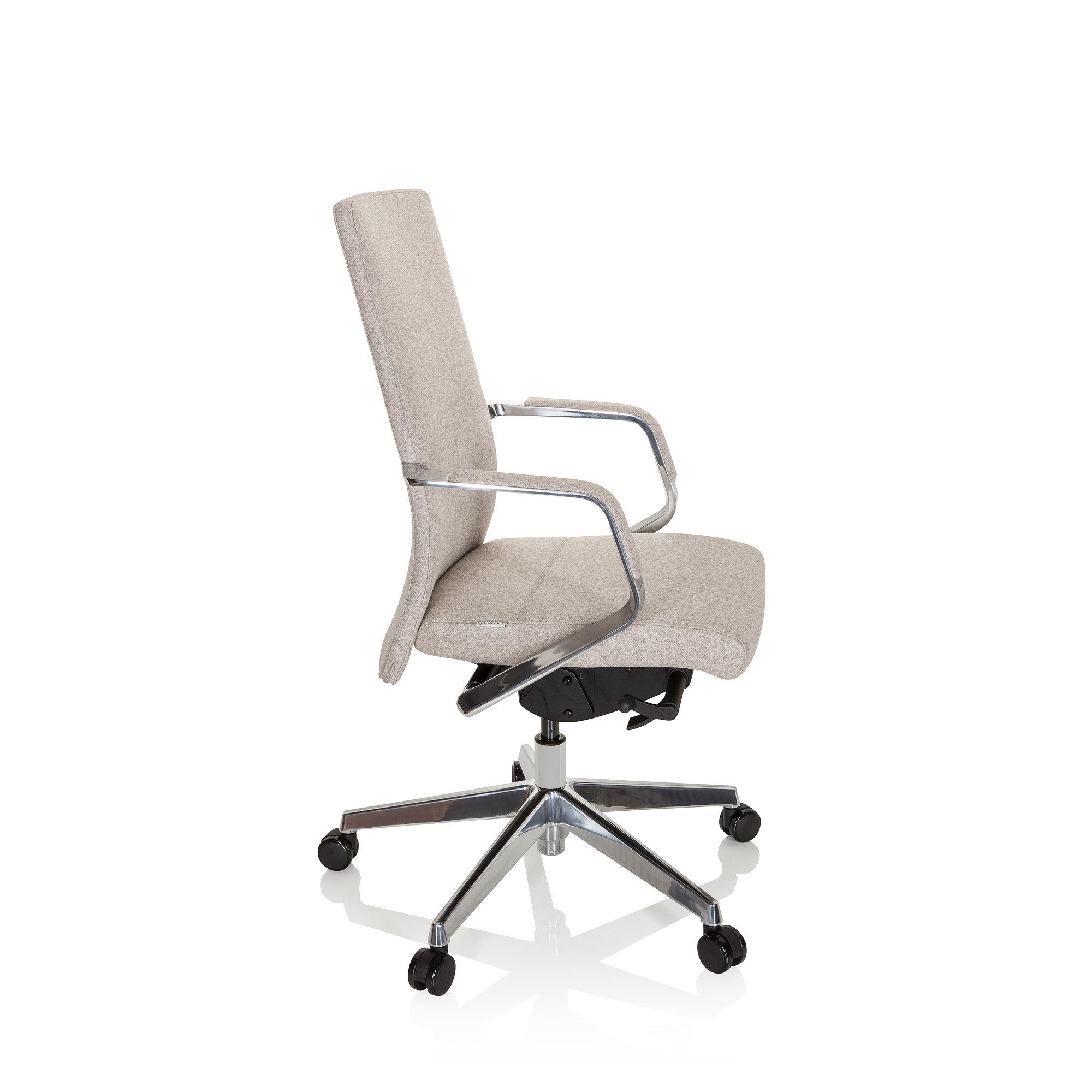 BESSONA Office chair Swiveling Fabric Beige 7