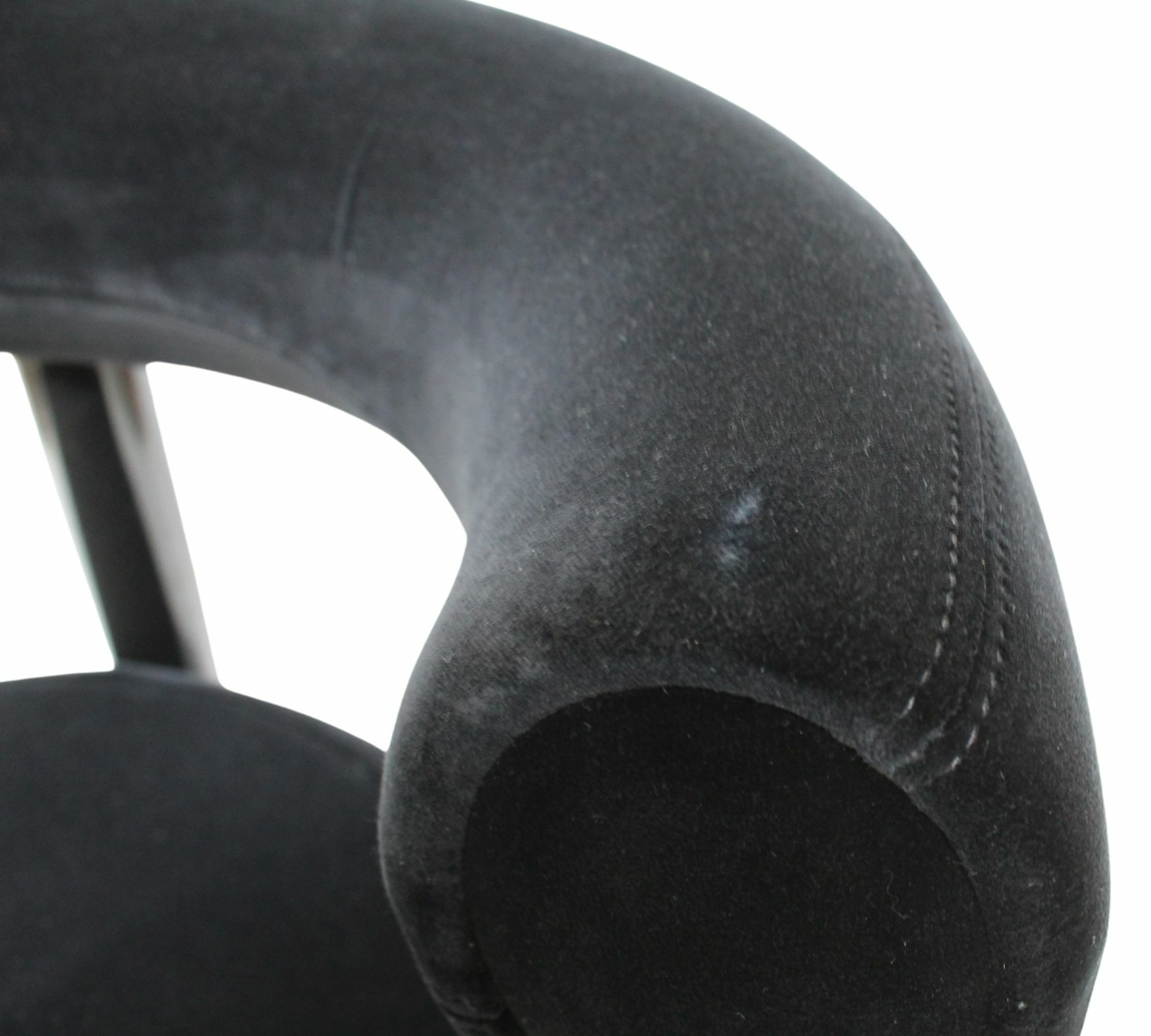 Fat Dining Chair Cassia 09 Schwarz 2