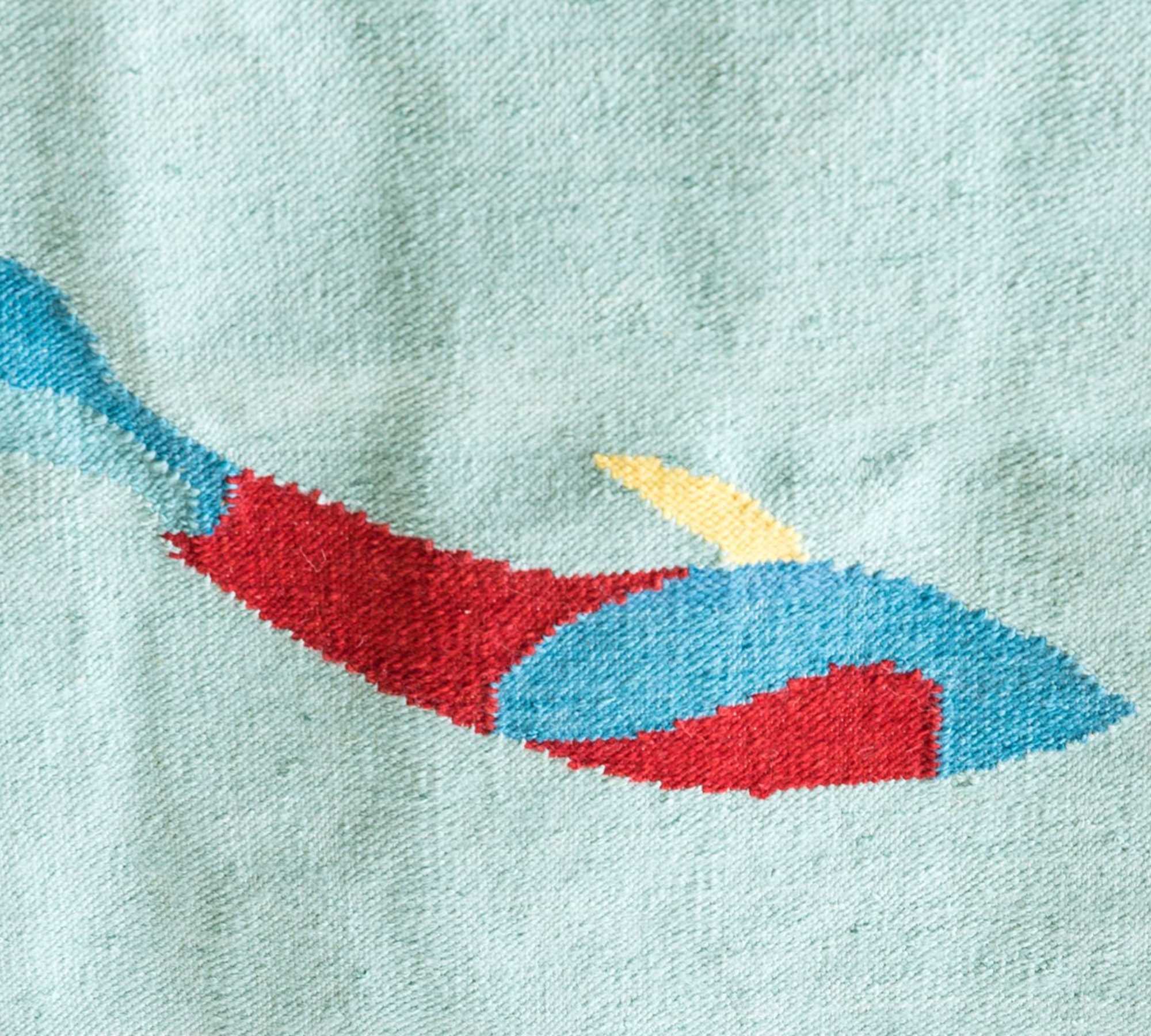 Kilim Carpet Fish 170 x 240 1