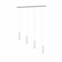 Pendant lamp Marley II Iron 4-light White 2