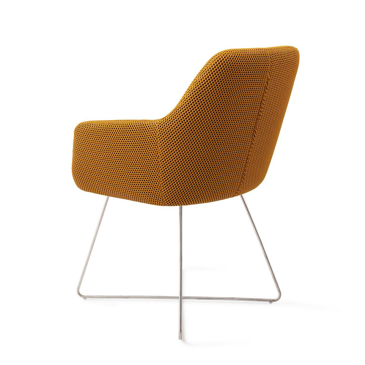 Hiroo Esszimmerstuhl Cross Groovy Garam  2