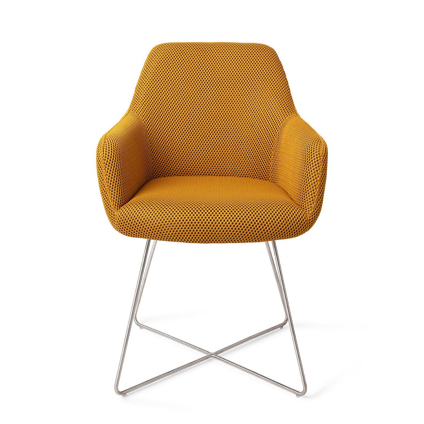 Hiroo Dining chair Cross Groovy Garam 3
