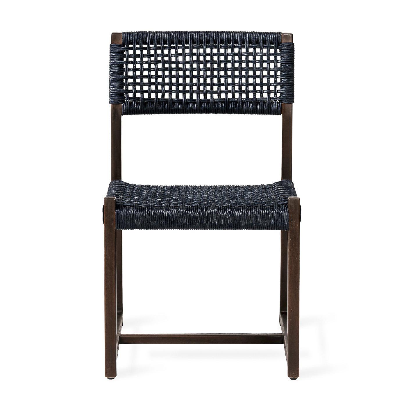Kuwana Garden chair Indigo Weave 3