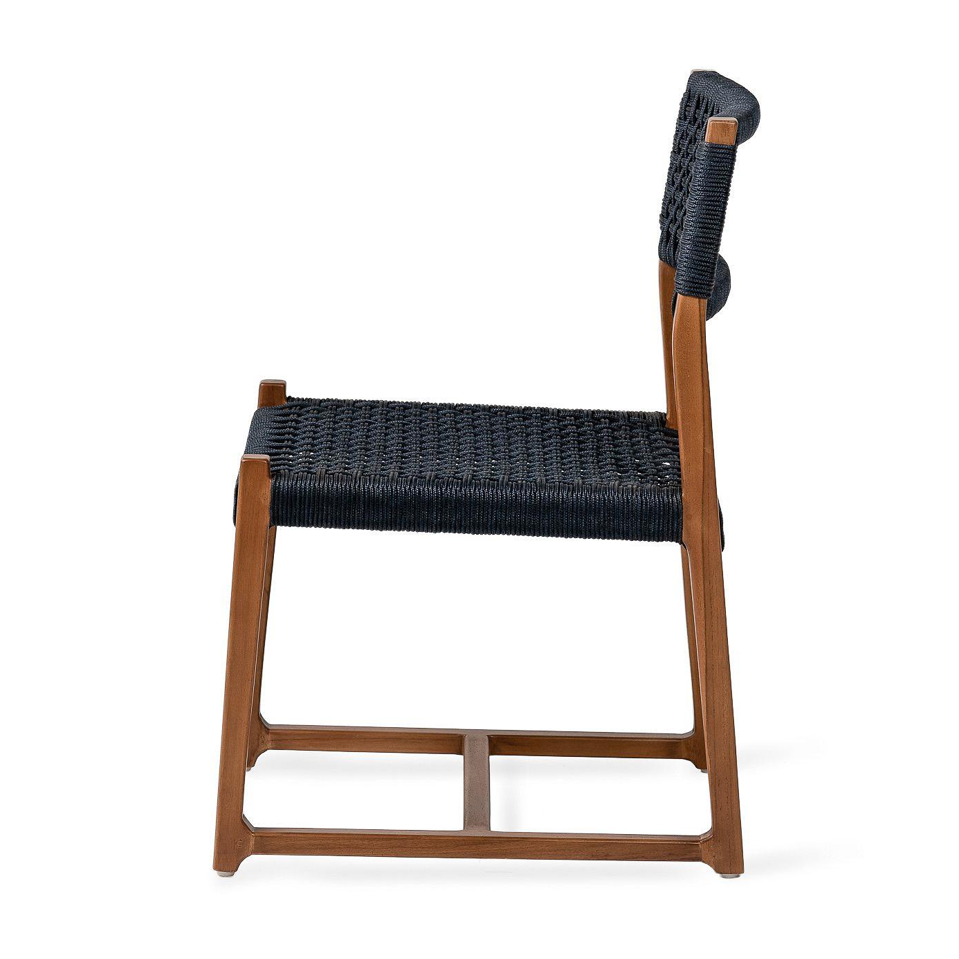 Kuwana Gartenstuhl Indigo Weave  2