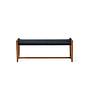 Kuwana Garden Bench Indigo Weave 2