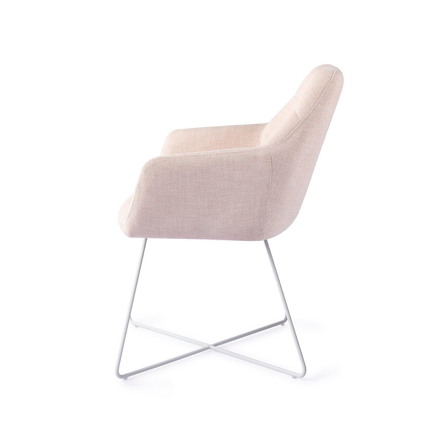 Noto Esszimmerstuhl Cross Petal Pink  1