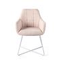Noto Dining chair Cross Petal Pink 3