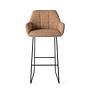 Noto Toasted Toffee Barhocker  0