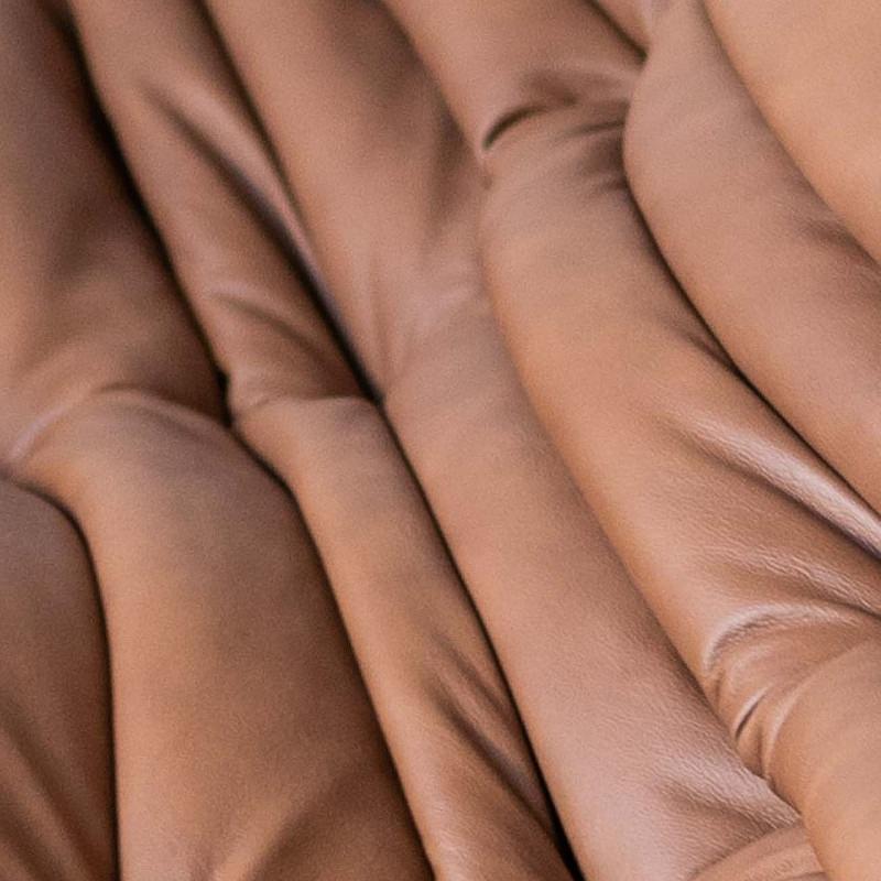 Togo Divano 3 posti Pelle liscia Folk Brown 4