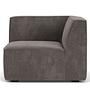 Dane 1-Seater Corner Module Left Danny Steel Grey 3