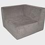 Dane 1-Seater Corner Module Left Danny Steel Grey 5