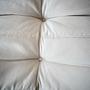 Togo Ottoman Faux Leather Light Beige 3