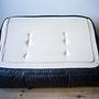 Togo Sofa 2-Sitzer Pull-Up-Leder Schwarz 5