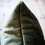 Togo Sofa 3-seater velvet khaki green 5