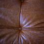 Togo Ottoman Pull-Up-Leder Kieferbraun 2