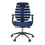 Ergo Line II Office Chair Swivel Fabric Blue 0