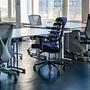 Ergo Line II Office Chair Swivel Fabric Blue 6