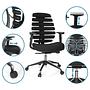 ERGO LINE II Office chair Swivel Fabric Black 2