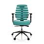 ERGO LINE II office chair Swivel Fabric Turquoise 0