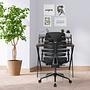 ERGO LINE II Office chair Swivel Fabric Black 9