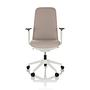 NESTORA Swivel Office Chair Fabric Beige 0