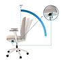 NESTORA Swivel Office Chair Fabric Beige 1