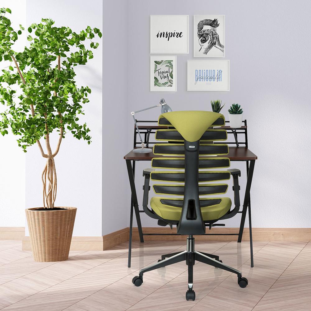 ERGO LINE II Office chair Swivel Fabric Green 9