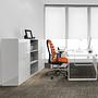 ERGO LINE II Office Chair Swivel Fabric Orange 7