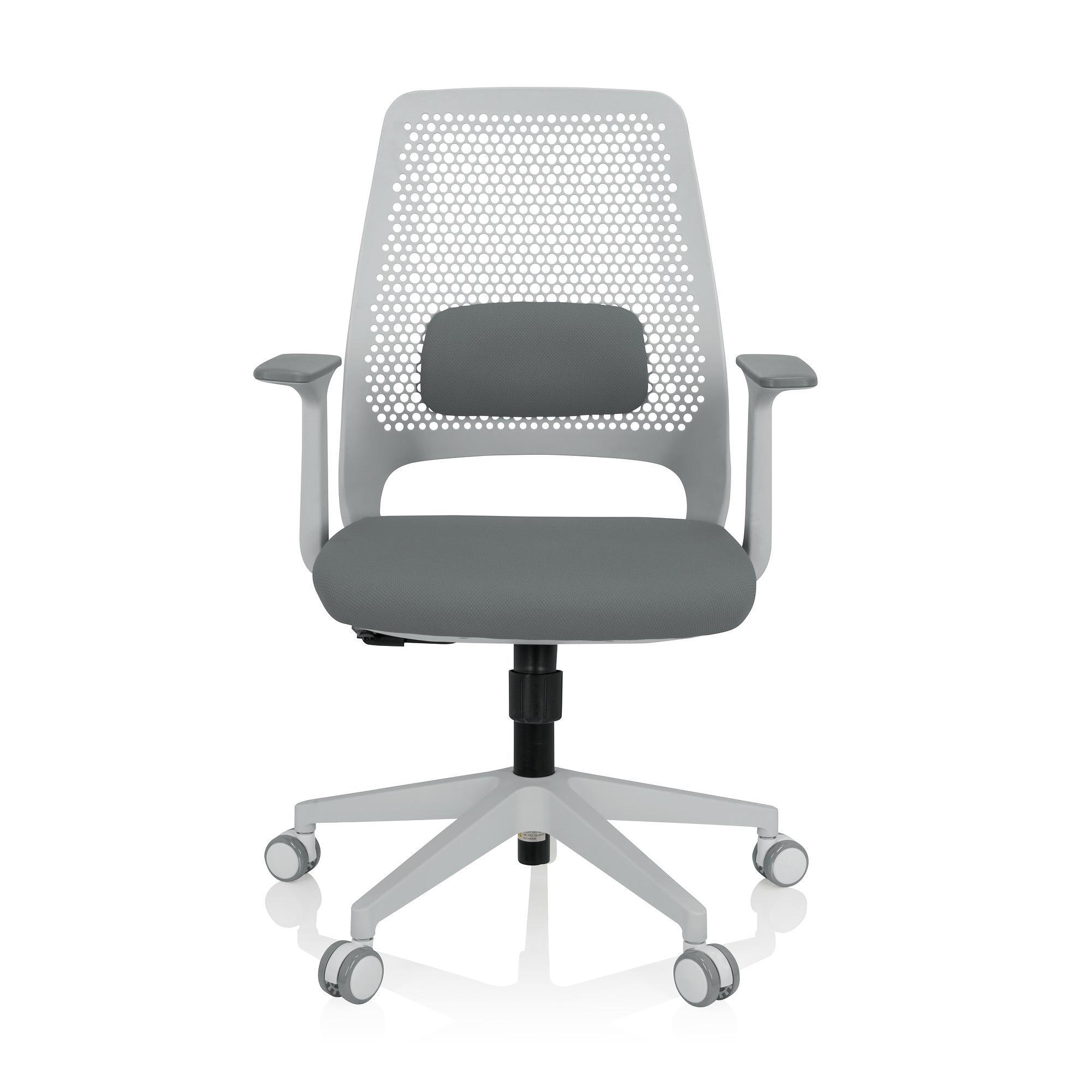 PARFERIO W Office chair Swivel Fabric Gray 0