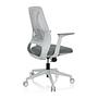 PARFERIO W Office chair Swivel Fabric Gray 8