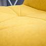 SARANTO II Office chair Swiveling with castors Fabric Mustard yellow 7