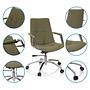 SARANTO II Office chair Swivel with casters Fabric Khaki 2