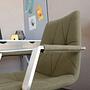 SARANTO II Office chair Swivel with casters Fabric Khaki 3