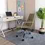 SARANTO II Office chair Swivel with casters Fabric Khaki 5