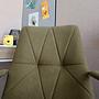 SARANTO II Office chair Swivel with casters Fabric Khaki 6