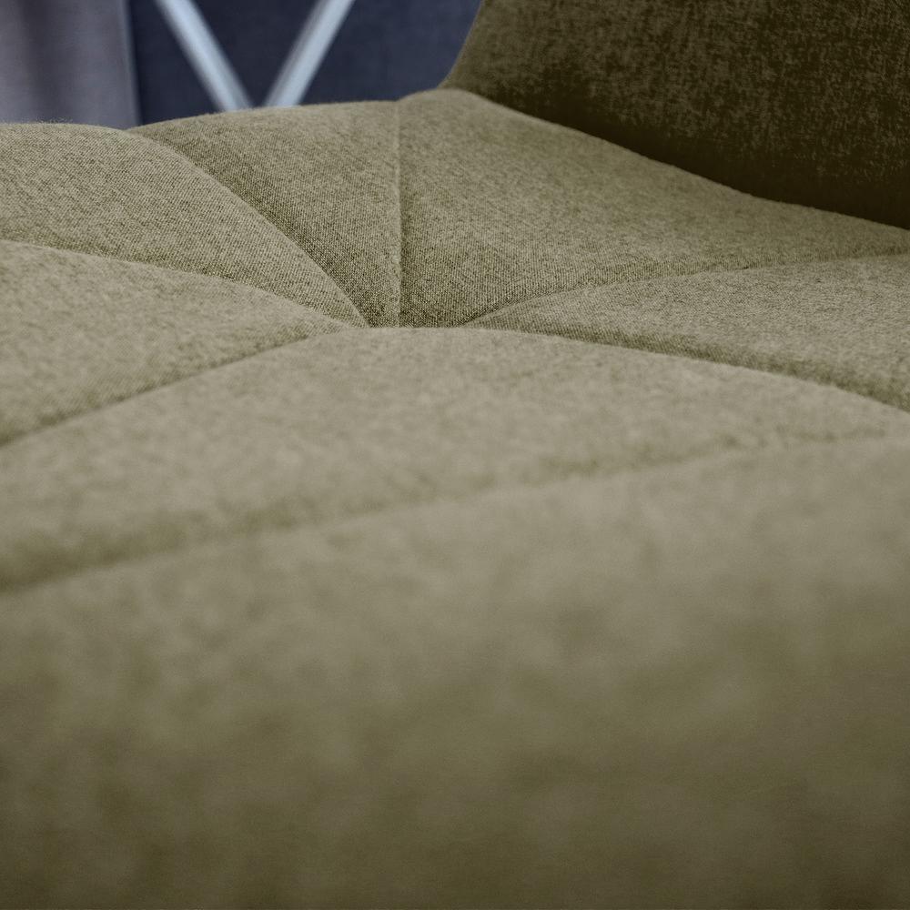 SARANTO II Office chair Swivel with casters Fabric Khaki 7