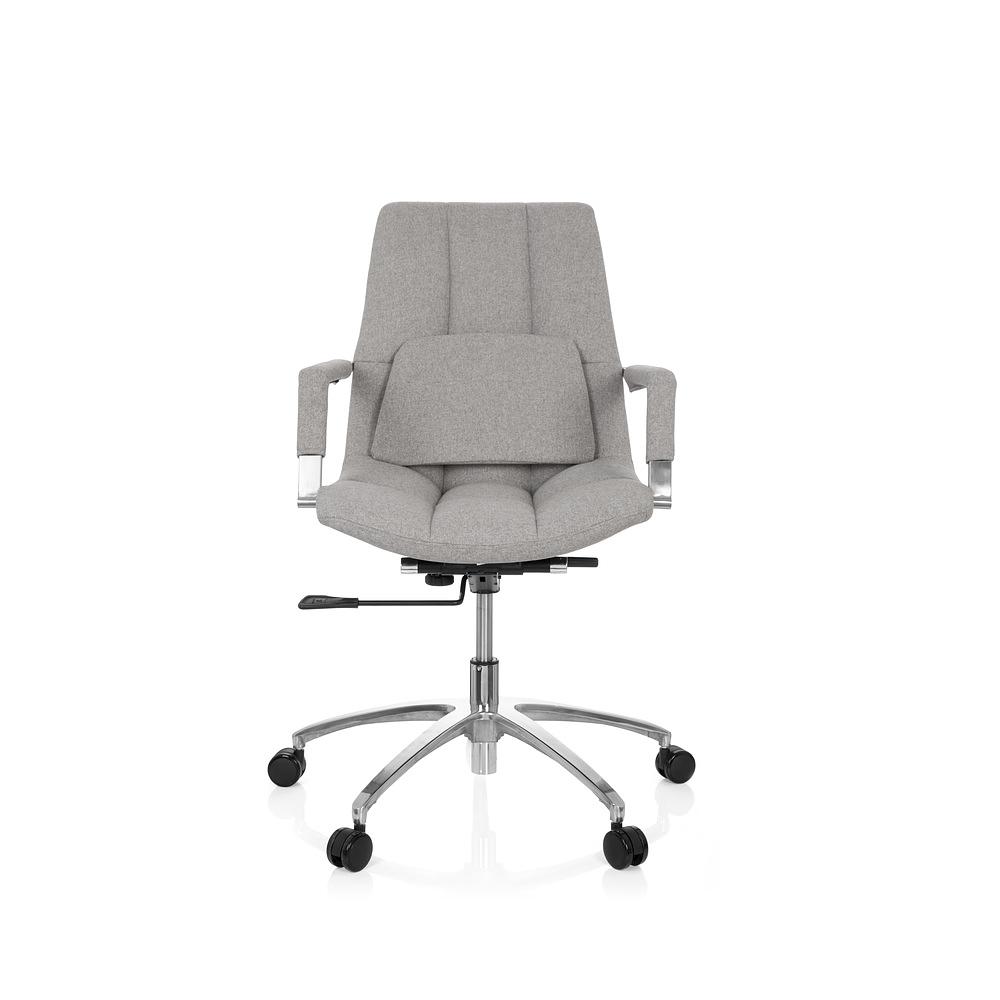 SARANTO Office Chair Fabric Light Grey 1
