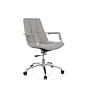 SARANTO Office Chair Fabric Light Grey 2