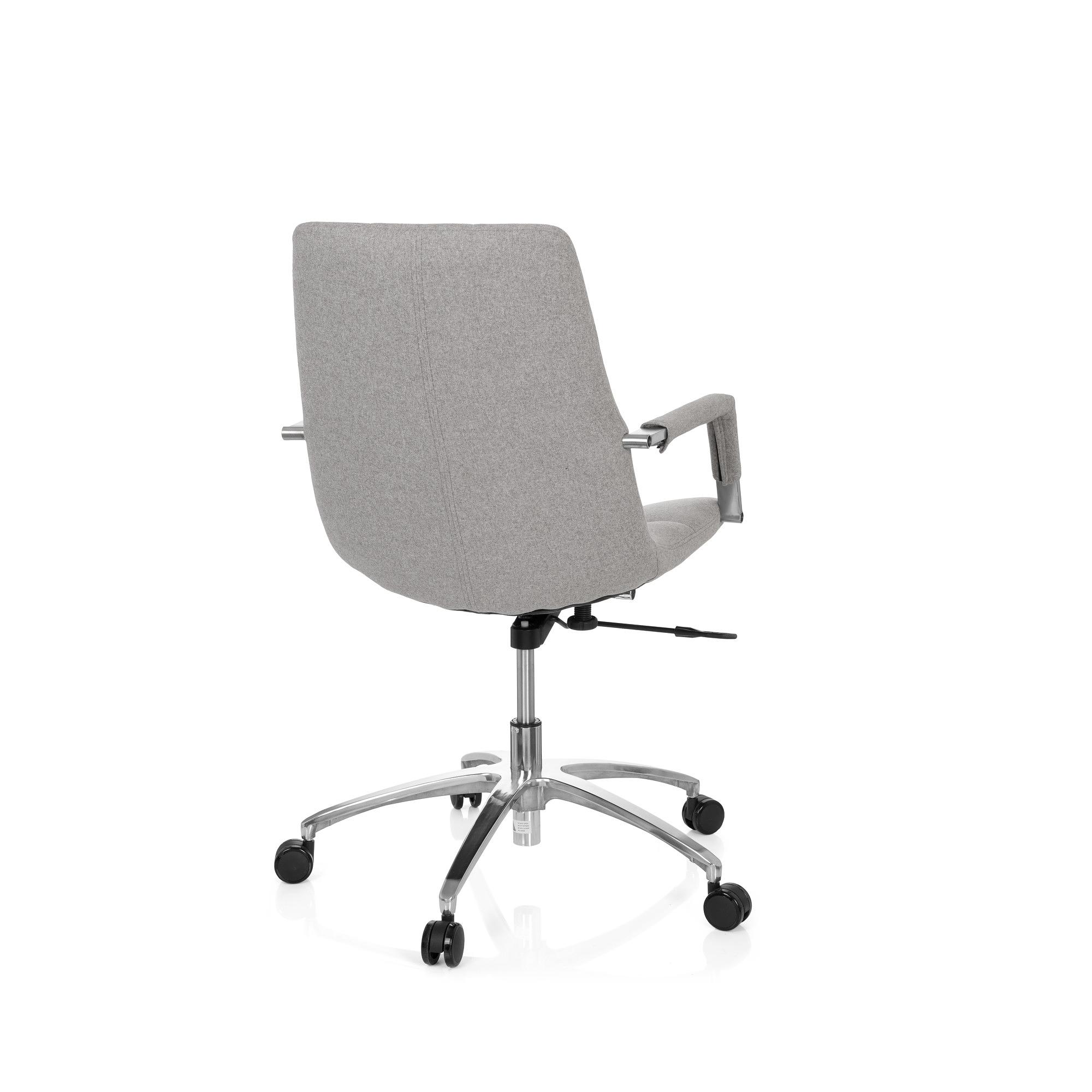 SARANTO Office Chair Fabric Light Grey 6