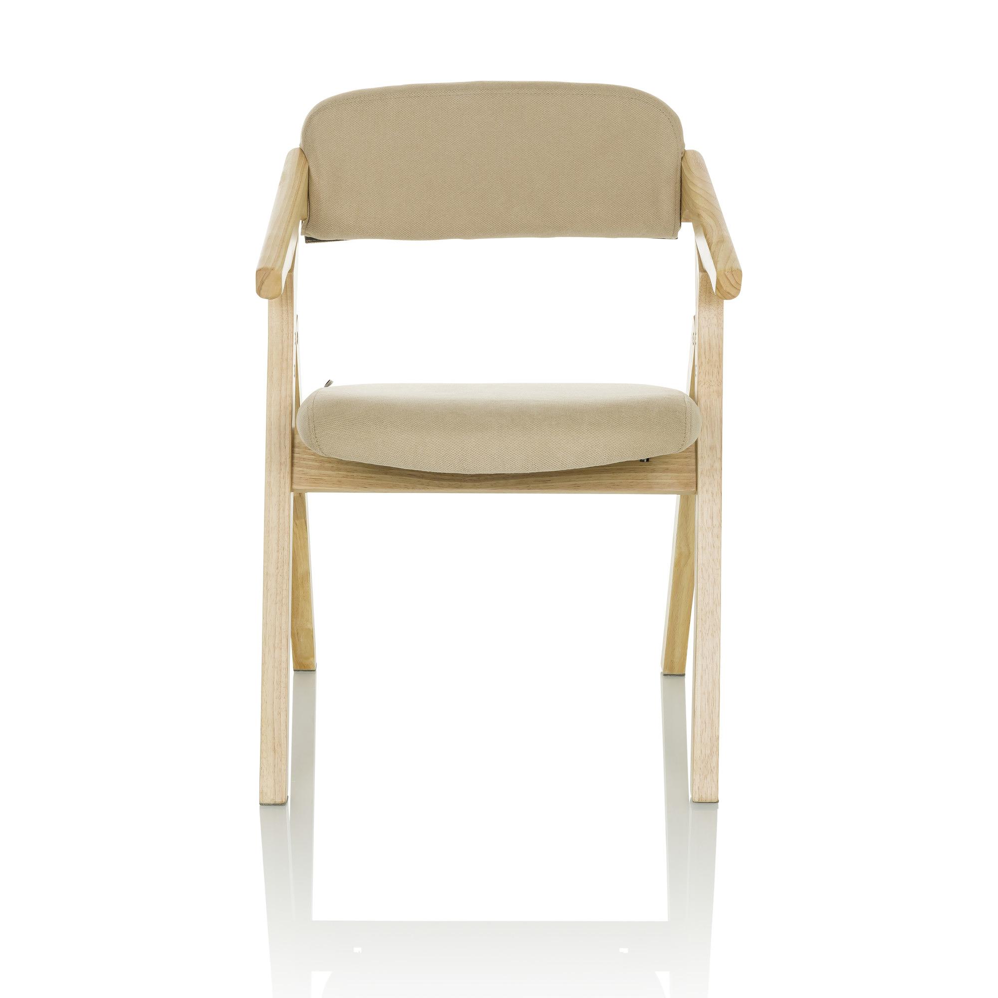 SCANDIO Folding chair Wood Beige 0