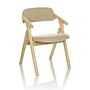 SCANDIO Klappstuhl Holz Beige 5