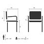 SCANDIO Folding chair Wood Beige 4