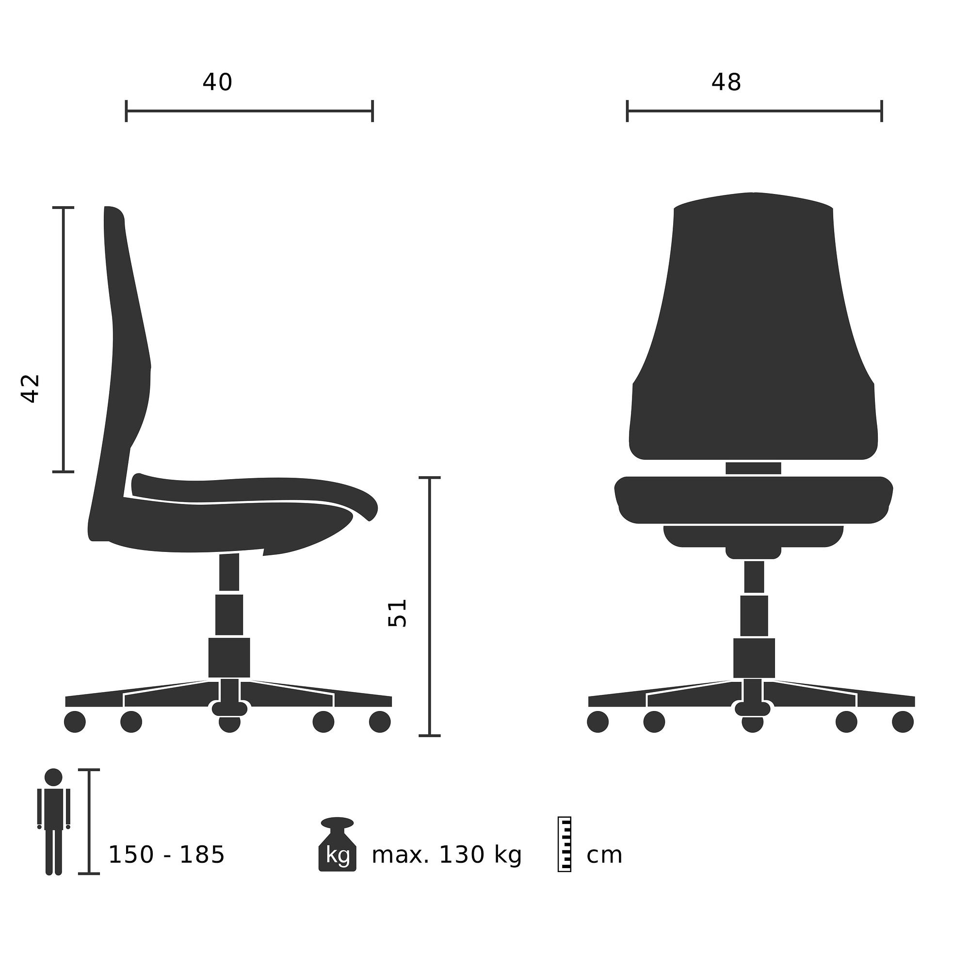 Tarviso dining chair faux leather brown 4