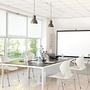 T36 VI Stackable chair plastic White 3