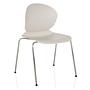 T36 VI Sedia impilabile plastica bianco 7